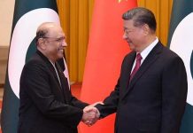 Xi, Zardari exchange congratulations on 75th anniversary of diplomatic ties