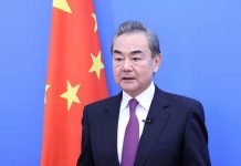 Wang Yi meets with Arab League Chief Ahmed Aboul-Gheit