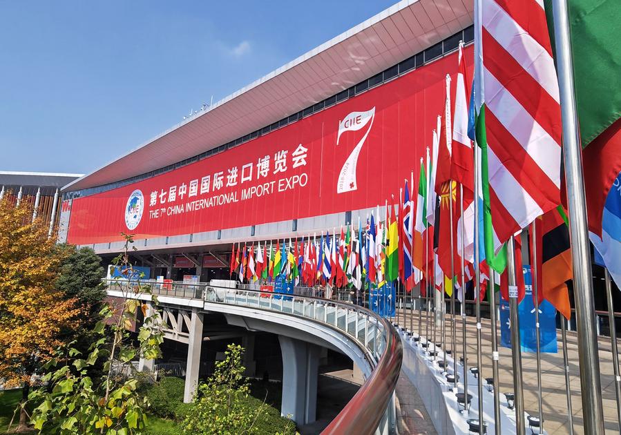 (CIIE)CHINA-SHANGHAI-CIIE-PREPARATION (CN)