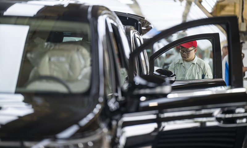 CHINA-HUBEI-WUHAN-AUTOMAKER-VOYAH-200,000th VEHICLE (CN)