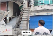 95% of GT Road encroachments at 26 Number Chungi cleared