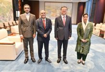 President Zardari meets Shanghai CPC Secretary Chen Jining