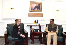 German Envoy calls on Minister for Defence Production