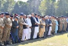 Pak-Afghan War: COAS, officials attend funeral of 12 Pakistan army martyrs