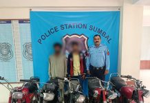 Bike lifter gang busted, stolen bikes recovered