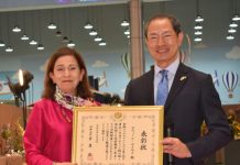 Japanese FM’s Commendations conferred upon Ms.Naveed