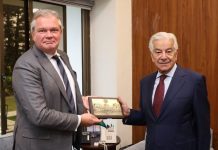 Envoy of Netherlands calls on Defence Minister