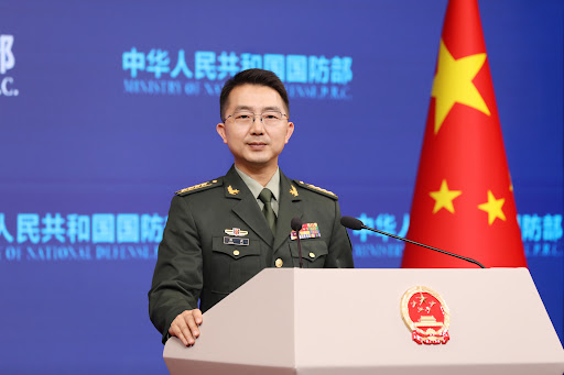 Jiang Bin, a spokesman for the Ministry of National Defense