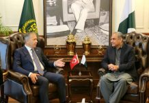 Mohsin Naqvi, Ali Yerlikaya vow to curb terrorism, human trafficking through joint efforts