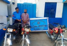 Two wanted bike lifters caught, seven bikes recovered