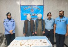 Two busted for house theft