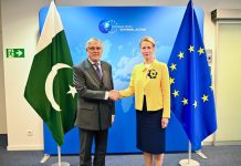 Pakistan, EU reiterate commitment to broad-based, forward-looking partnership