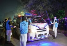 Funeral prayer of HC Abdul Rahim offered