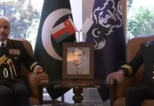 Commander Royal Navy of Oman calls on Naval Chief