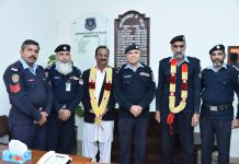 Farewell ceremony held in honour of retired cops