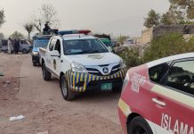 Flag March held to maintain peace, tranquility