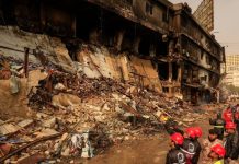 Rescue operation continues as dozens remain missing after Gul Plaza fire