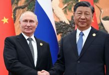 Presidents Xi, Putin exchange New Year greetings