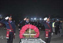 Funeral prayers for SI, Constable held at Lines HQs