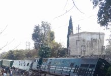 Green Line Passenger Train derails