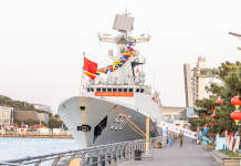 PLA Navy hosts open-ship events for 77th anniversary