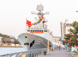 PLA Navy hosts open-ship events for 77th anniversary