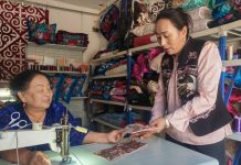 Border village blooms