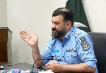 DIG HQs Malik Jameel Zafar reviews police affairs
