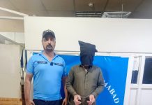 Armed suspect harassing families at gunpoint busted