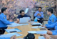 SSP Ops holds meeting with Industrial Area Zone cops
