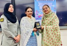 Road safety awareness ceremony held