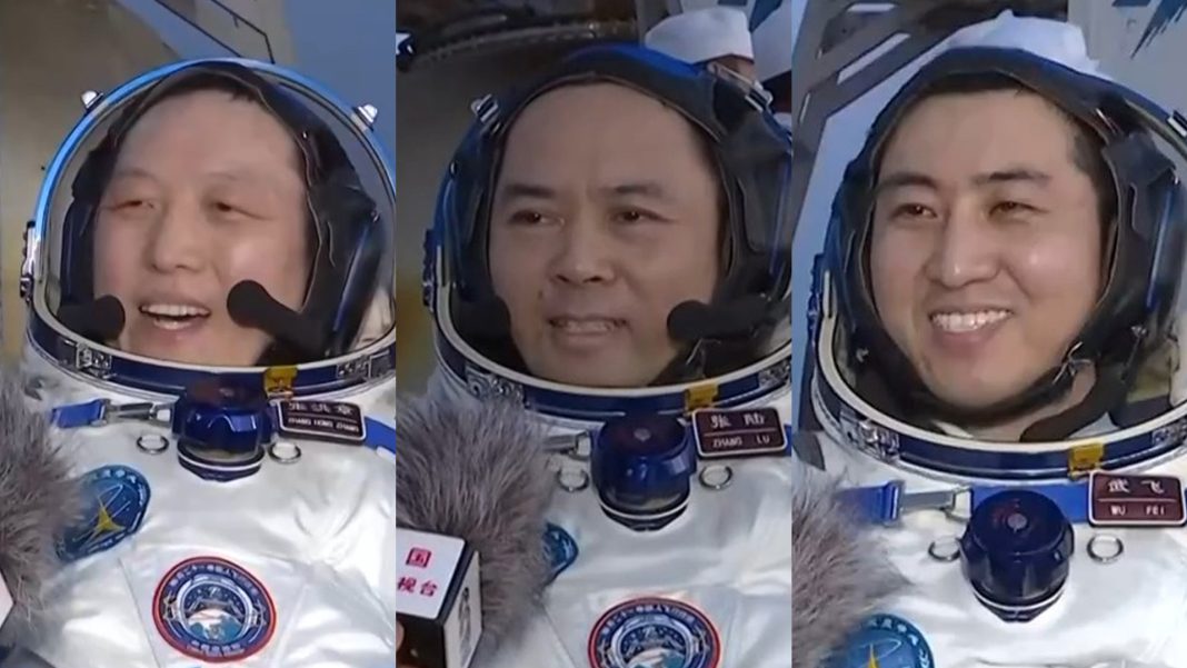 China's Shenzhou-21 astronaut crew returns to Earth