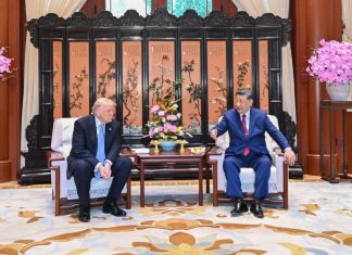 Xi, Trump have private meeting in Beijing