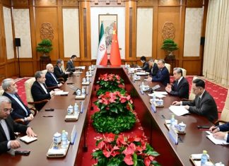 Chinese FM meets Iranian counterpart amid Mideast tensions