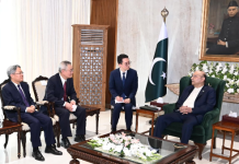 President reaffirms Pakistan’s support for deepening strategic partnership with China