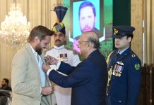 President confers Pakistan’s civil awards on recipients from various fields
