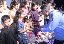 IGP celebrates Eid-ul-Azha with martyres’ families