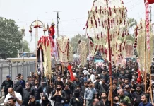 Muharram 9 processions observed peacefully across country amid tight security