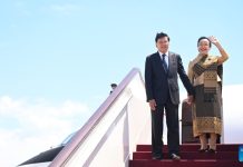Thongloun arrives in Beijing to continue state visit after Zhejiang