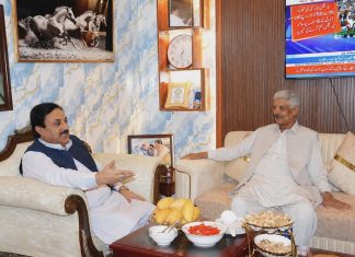 Syedaal, Qadir discuss dev’t, issues of Balochistan