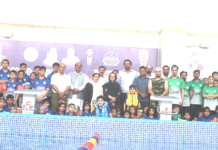 Tahira inaugurates summer swimming camp