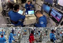 China’s Shenzhou XXIII crew tests new measuring device