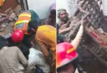 At least 14 children die as tuition centre roof collapses in Lahore