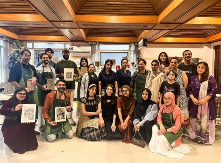 PNCA hosts engaging Linocut Printmaking Workshop