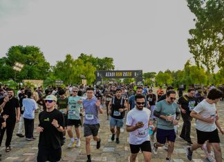 Azadi Run draws hundreds to F-9 park