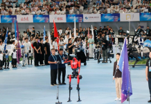 Robot beats Bolt World record at Beijing Games