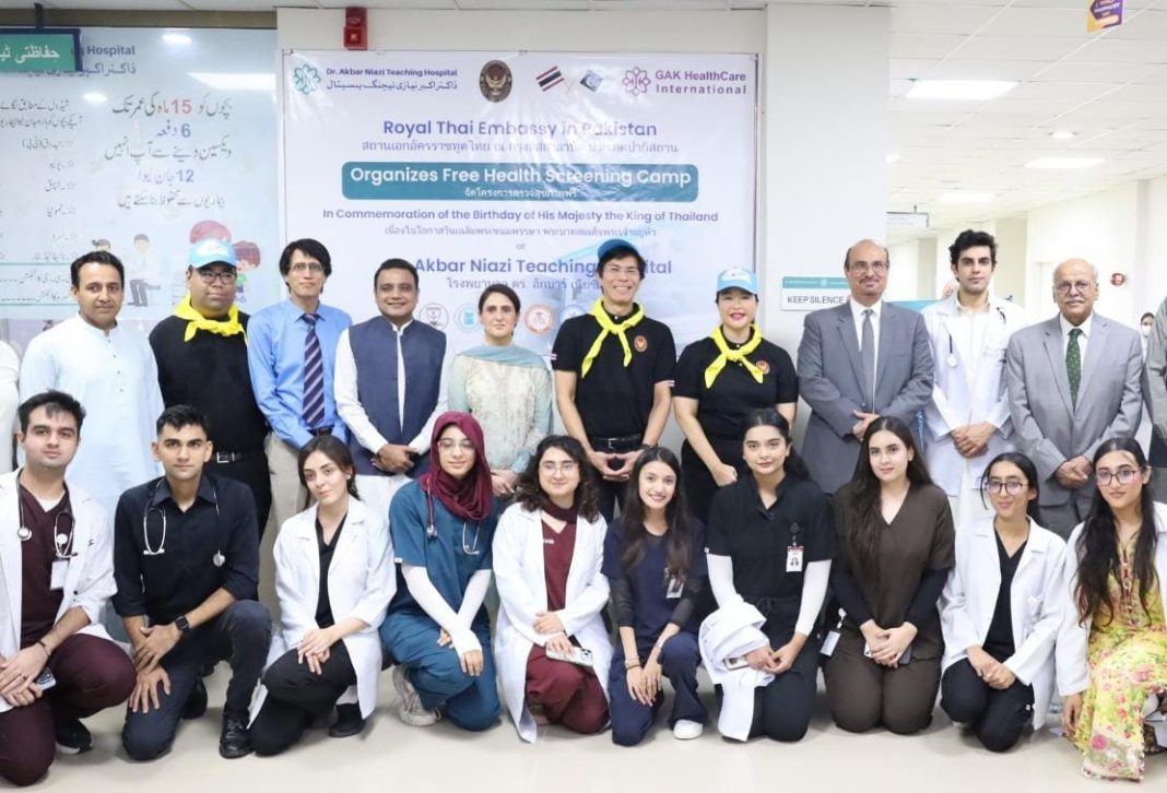 Royal Thai Embassy marks King’s birthday with free medical Camp