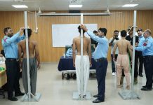 Review Boards conducted to facilitate candidates during physical tests