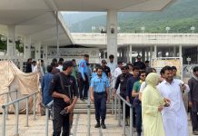 SSP Ops reviews security of Faisal Mosque, G-6 Imam Bargah