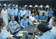 IGP visits martyrs’, ghazis’ families